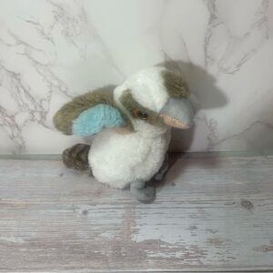 Kookaburra Aussie Cans Sydney Blue-Winged Plush 5" Great Condition